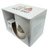 16 Oz Ceramic  Holy Shit Mug in White Gift Box