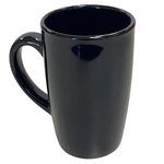 14oz Black Elegant Ceramic Mug