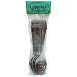 12 Count Stainless Steel Dinner Spoon Set