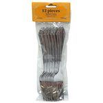 12 Count Stainless Salad Fork Set
