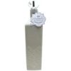 10 Strawberry Street Lucky Pattern Square White Ceramic Olive Oil Bottle 26oz