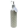 10 Strawberry Street Ptuck Pattern Round White Ceramic Olive Oil Bottle 23oz