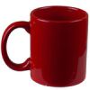 11 oz Red Coated Solid Colored Mug