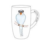 Nerdy Bird Latte Mug
