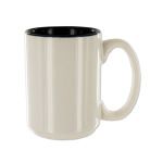 16-Ounce White/Cobalt Bistro Mug