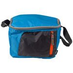 Sporty Six Pack Insulated Cooler Bag in Glacier Blue