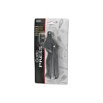 Garlic press with cleaner