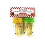 Toothpick dispenser set