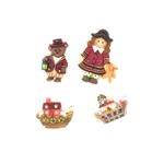 Resin magnets, assorted