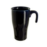 Cobalt Blue Tall Ceramic Mug