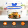 24-Piece Glass Food Storage Container Bakeware Set with Snap Locking Lids