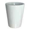 1.5oz White Ceramic Shot Cup