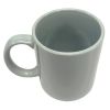 11oz Gray C-Handle Ceramic Mug