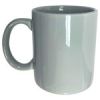 11oz Gray C-Handle Ceramic Mug