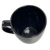 12oz Black Ceramic Mug