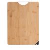 15.75" x 11.75" Bamboo Cutting Board with Built-In Knife Sharpener