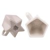 12 Oz Ceramic  Star Shaped Mug