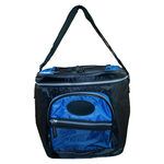 Large Lunch Cooler Black & Blue