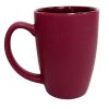 14oz Matte Maroon Challenge Ceramic Mug
