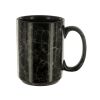 15OZ BLACK MARBELIZED MUG