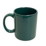 11oz Green C-Handle Ceramic Mug