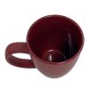14oz Matte Maroon Challenge Ceramic Mug