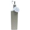 10 Strawberry Street York Pattern Square White Ceramic Olive Oil Bottle 26oz