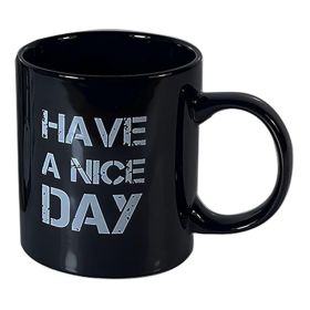 Middle Finger Coffee Cup With 3D Funny Middle Finger Inside Up Yours Mug Gag Gifts For Family For Best April Fool's Day, Valentine's Day (Option: Black)